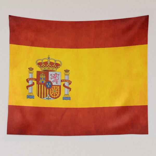 Item preview, " Spain: 2022/today - design flag ... designed and sold by MOUNTAINS on FIRE.