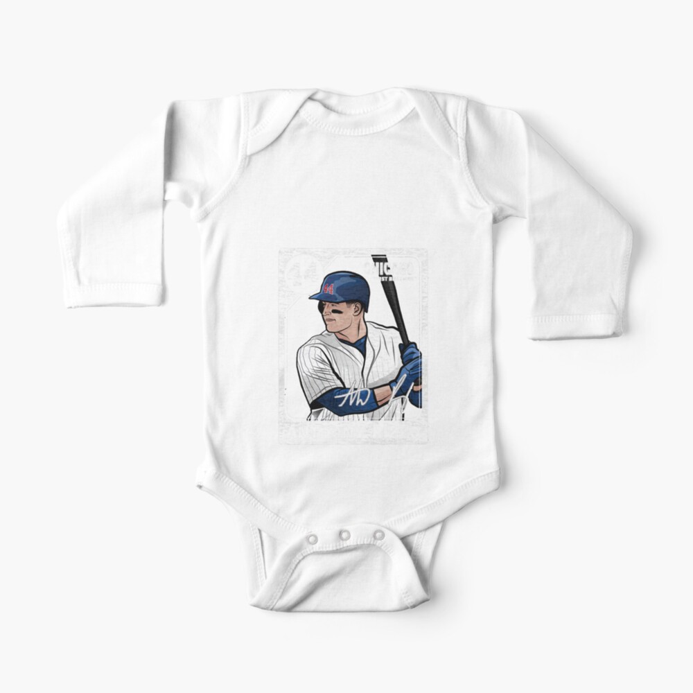 Anthony Rizzo Baby Clothes, Chicago Baseball Kids Baby Onesie