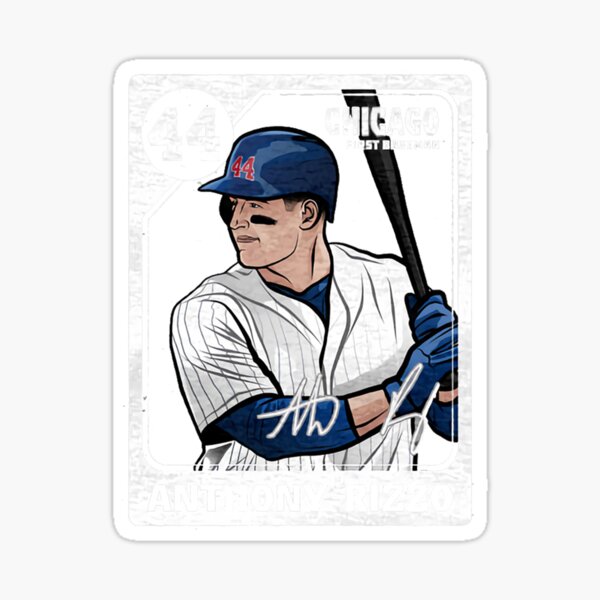 Anthony Rizzo Jersey Sticker for Sale by Julianna Kearney