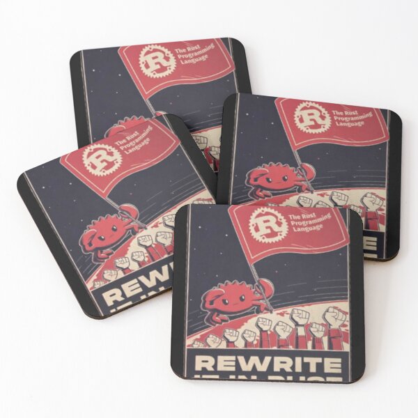 Item preview, rewrite it in rust the rust programming language designed and sold by MORGHANHENNESSY.