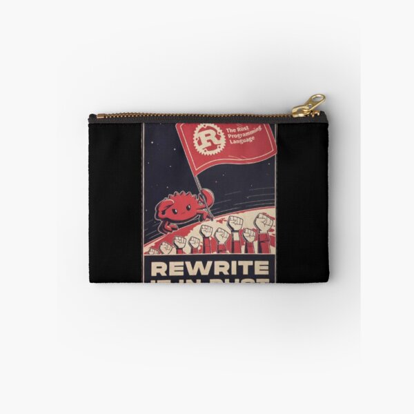 Item preview, rewrite it in rust the rust programming language designed and sold by MORGHANHENNESSY.