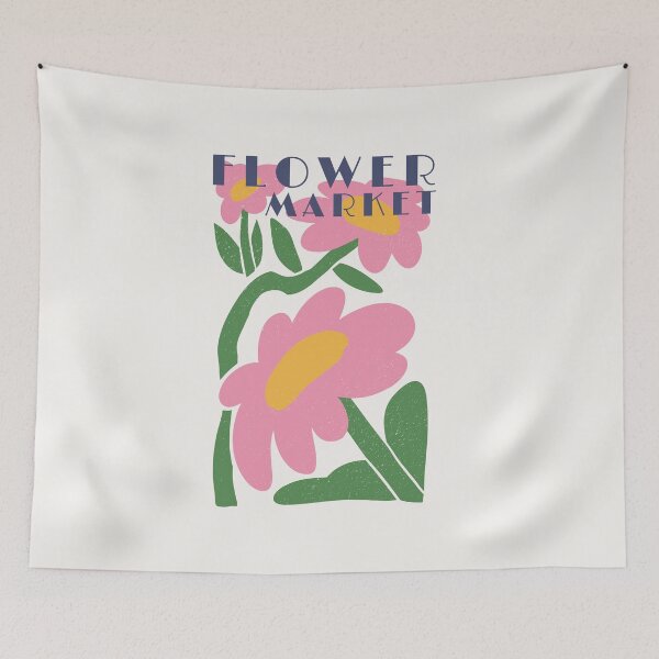 Item preview, Flower Market | Henri Matisse | Papiers Découpés  designed and sold by jadedredbubble.