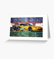 Chevrolet Corvette C6R GTE Pro Le Mans 24 2012 Greeting Card