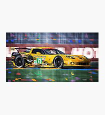 Chevrolet Corvette C6R GTE Pro Le Mans 24 2012 Photographic Print
