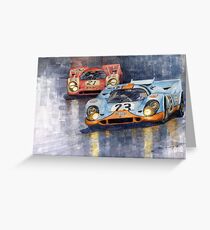 Porsche 917K 1000km Zeltweg Austria 1970 Greeting Card