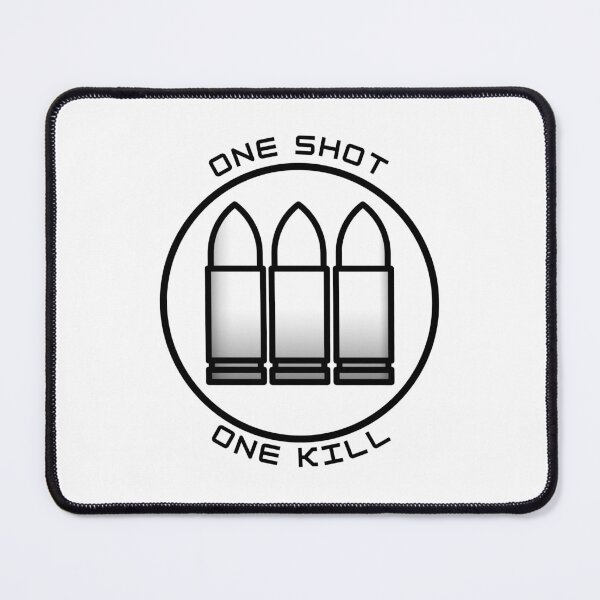 Item preview, One Shot, One Kill - DPS - Gaming designed and sold by PVSKI.
