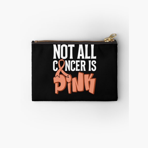 Item preview, Not All Cancer is Pink,  Uterine Cancer, Uterine Cancer Awareness, Peach Ribbon, Cancer,  Cancer Tee, Uterine Cancer designed and sold by Scotte-Swiercz.