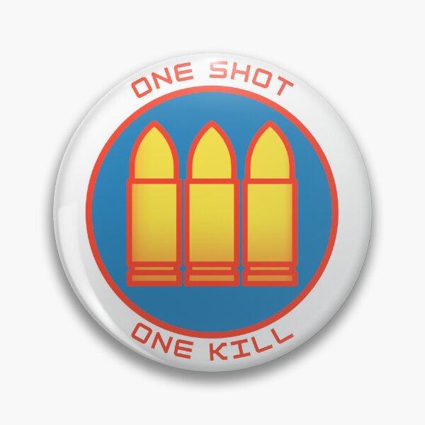 Item preview, One Shot, One Kill - DPS - Gaming designed and sold by PVSKI.