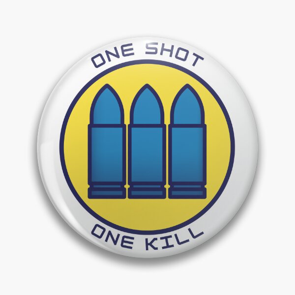 Item preview, One Shot, One Kill - DPS - Gaming designed and sold by PVSKI.
