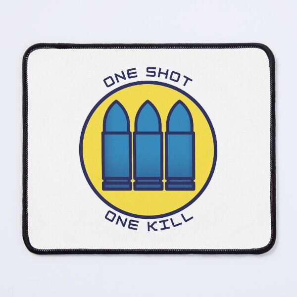 Item preview, One Shot, One Kill - DPS - Gaming designed and sold by PVSKI.
