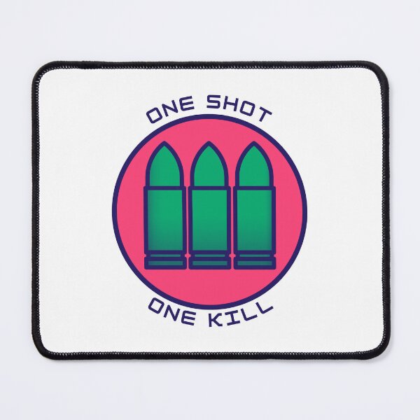 Item preview, One Shot, One Kill - DPS - Gaming designed and sold by PVSKI.