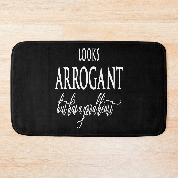 Aperçu de l'œuvre A l'air arrogant, mais a un bon coeur créée et vendue par pqrstshirts.