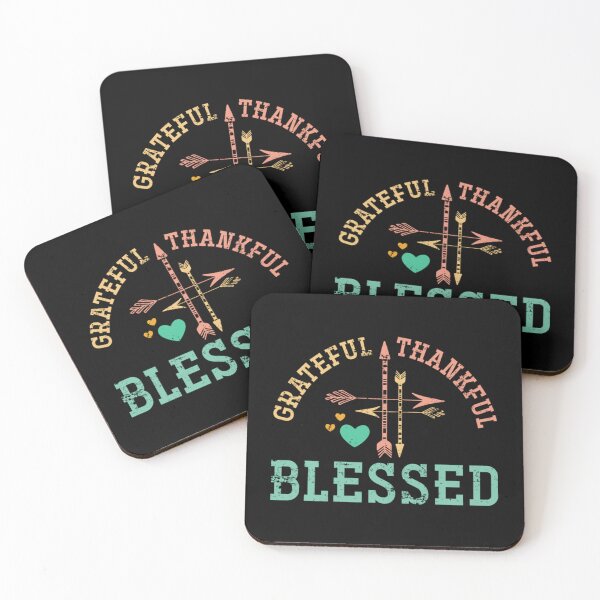 Item preview, Grateful Thankful Blessed Thanksgiving designed and sold by r7zkmartha.