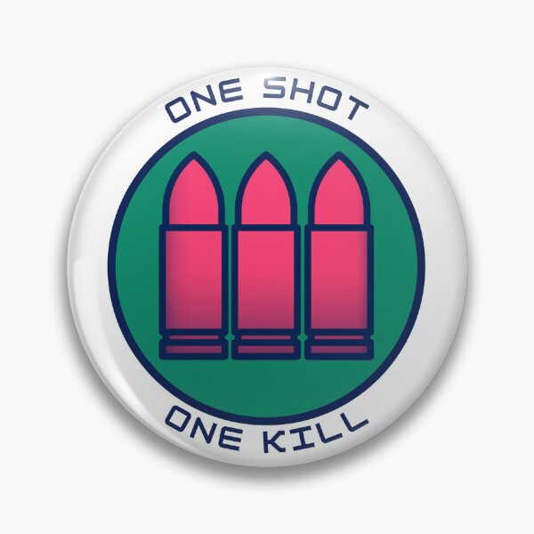 Item preview, One Shot, One Kill - DPS - Gaming designed and sold by PVSKI.