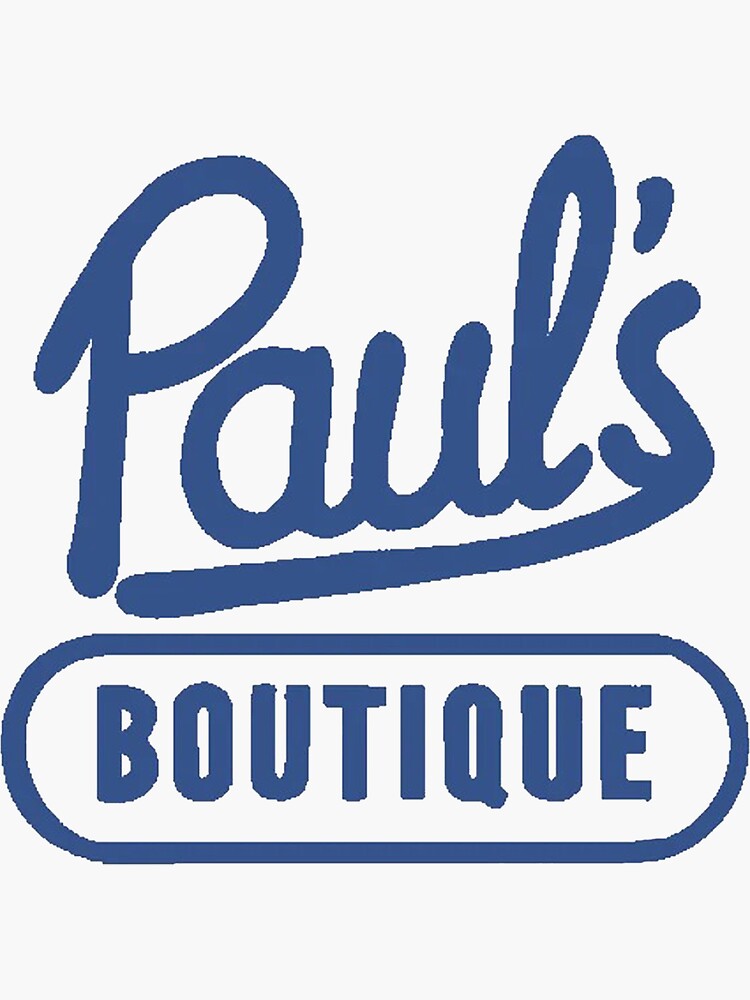 Paul's Boutique Beastie Boys Vinyl Sticker 