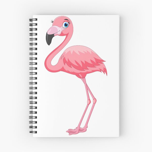 Item preview, Cartoon pink flamingo designed and sold by cleaporter.