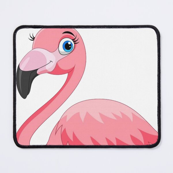 Item preview, Cartoon pink flamingo designed and sold by cleaporter.