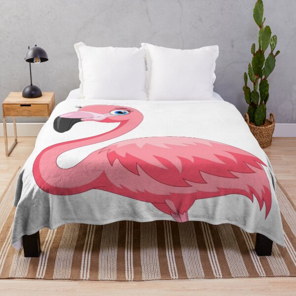 Item preview, Cartoon pink flamingo designed and sold by cleaporter.