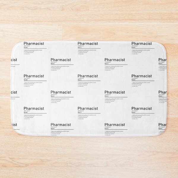 Item preview, Pharmacist  designed and sold by mkzmerch.