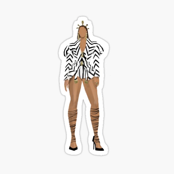 Black is king Beyoncé stickers  Sticker for Sale by melissavaughn7