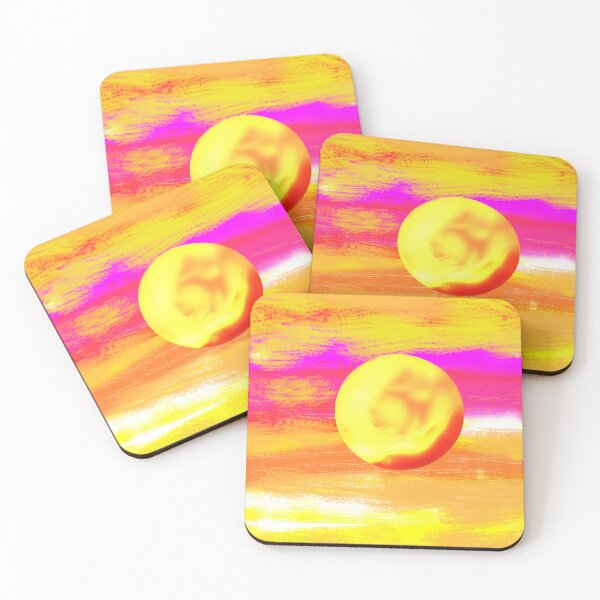 Item preview,  Beautiful Watercolor Yellow Orange Sunset Sky  designed and sold by Tamas Das.