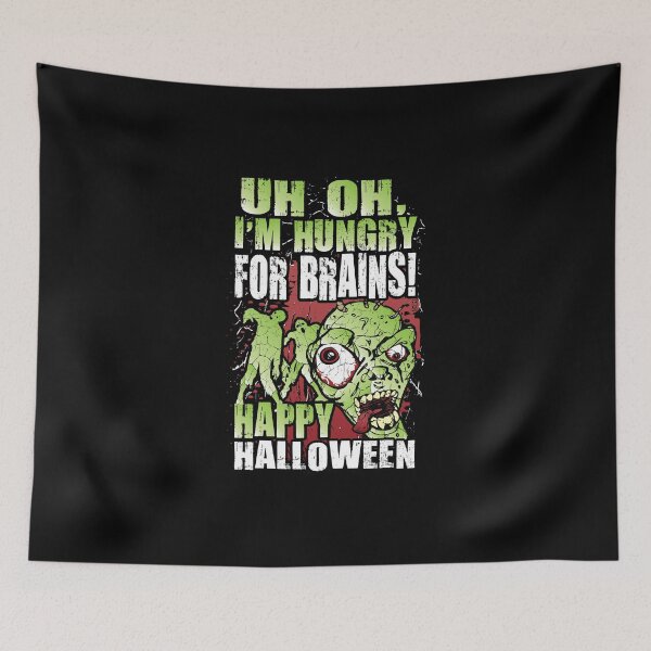 Item preview, Happy Hungry Halloween Zombie designed and sold by WBGraphix.