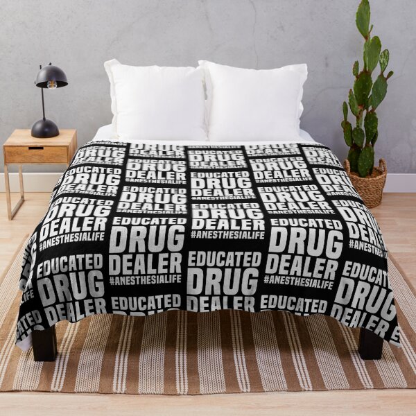 Item preview, Educated Drug Dealer Funny Anaesthesia designed and sold by mkzmerch.