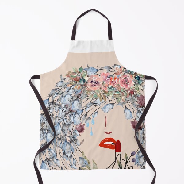 Item preview, Copy of red lips on a crying flower designed and sold by mirdayn.
