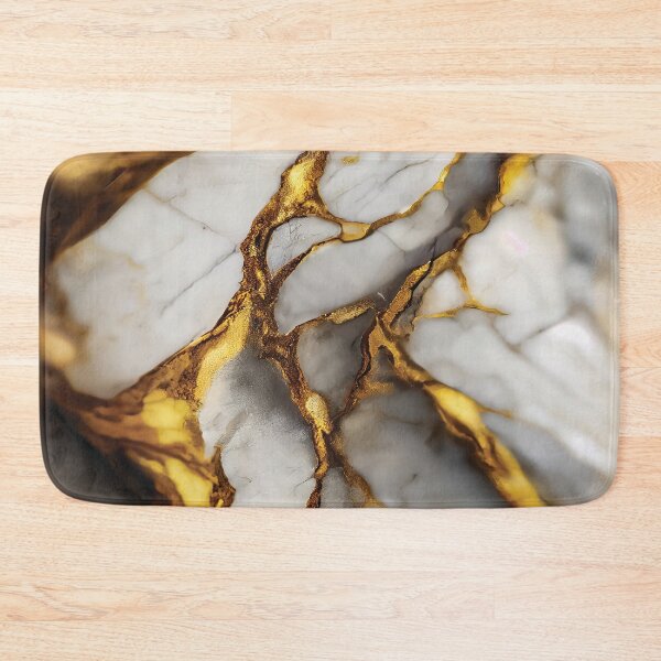 Item preview, White and Gold Marble Textures designed and sold by taogiauco.