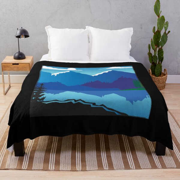 Item preview, Nature in the square mountains and lakes designed and sold by HarriPaloma.