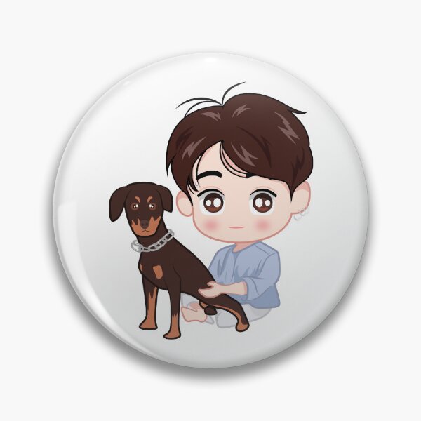 Item preview, Kookie Jungkook chibi  designed and sold by Ursa Art.