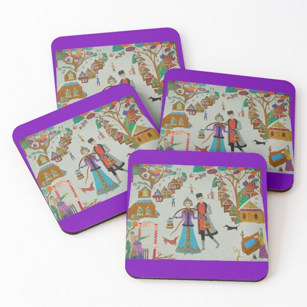 Item preview, Russian Village in Winter designed and sold by DebiCady.