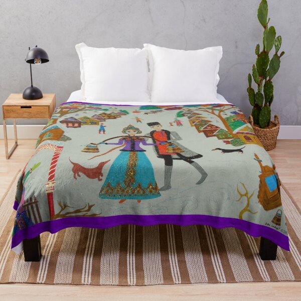 Item preview, Russian Village in Winter designed and sold by DebiCady.