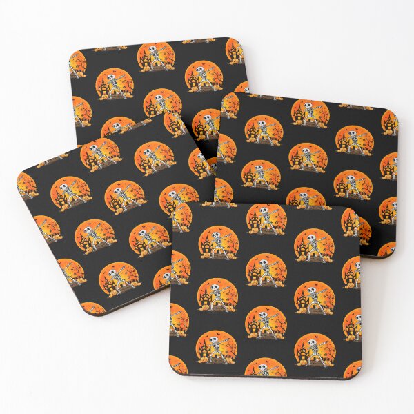 Item preview, Dabbing Skeleton Funny Halloween designed and sold by mkzmerch.