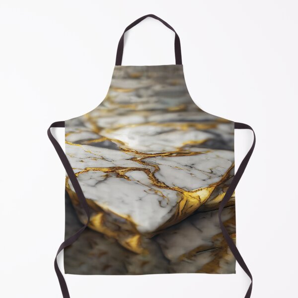 Item preview, White and Gold Marble Luxury designed and sold by taogiauco.