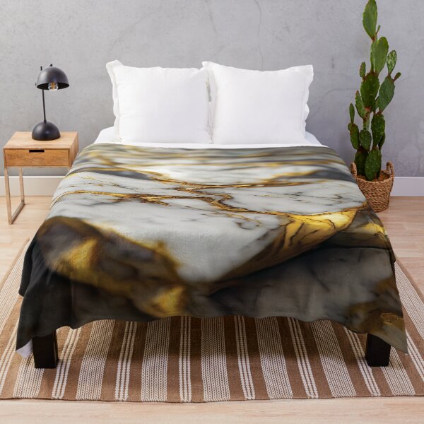Item preview, White and Gold Marble Luxury designed and sold by taogiauco.