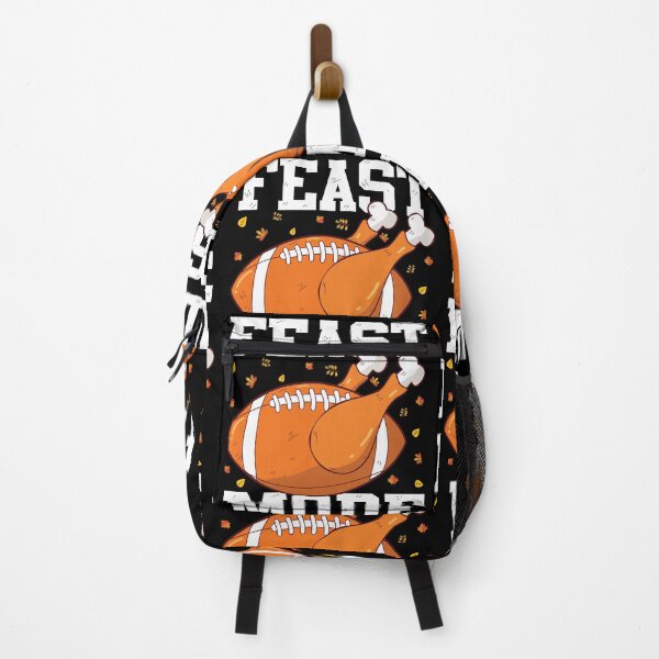 Item preview, Feast Mode Funny Thanksgiving Turkey Lover Football Fan designed and sold by GravitiTees.