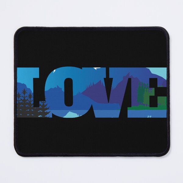 Item preview, Love Mountains and lake designed and sold by HarriPaloma.