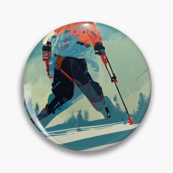 Item preview, Ski race po skier while skiing  designed and sold by BrandyJoh.