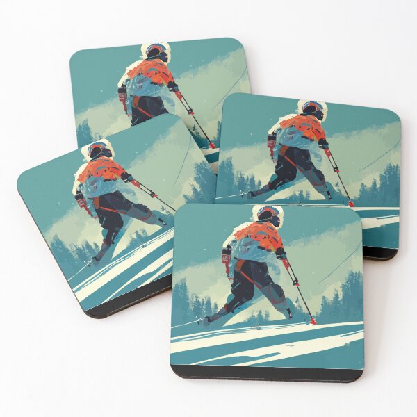 Item preview, Ski race po skier while skiing  designed and sold by BrandyJoh.