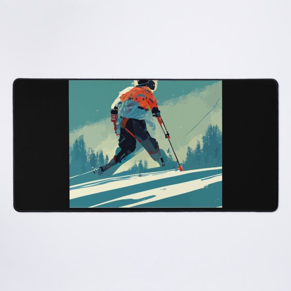 Item preview, Ski race po skier while skiing  designed and sold by BrandyJoh.