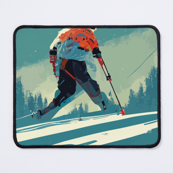 Item preview, Ski race po skier while skiing designed and sold by BrandyJoh.