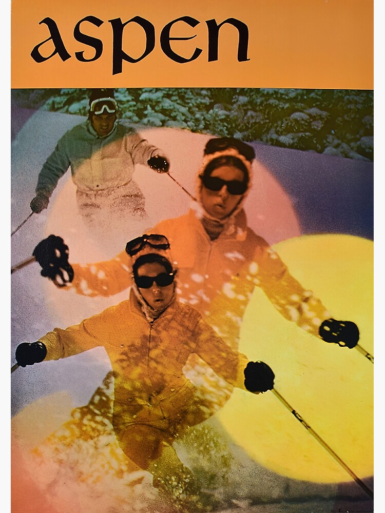 "Aspen Ski" Poster for Sale by Redbubble