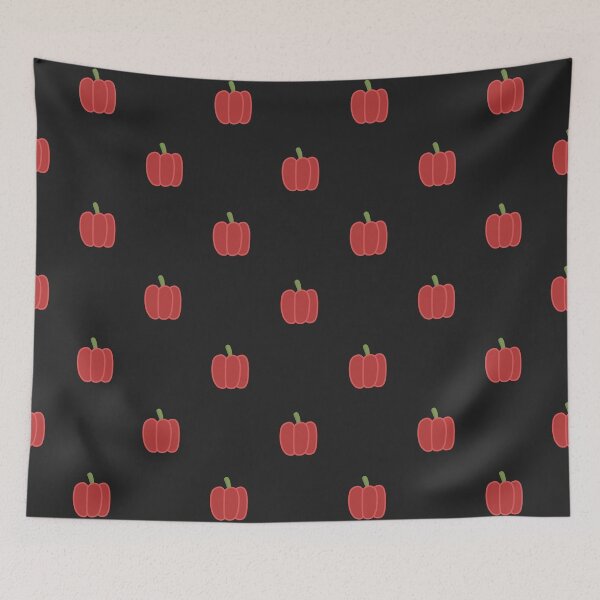 Item preview, Small bell pepper pattern 15 designed and sold by LemonCreamyyyy.