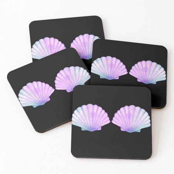 Item preview, MERMAID SHELL BRA SHIRT,SVG designed and sold by MiniLuna.