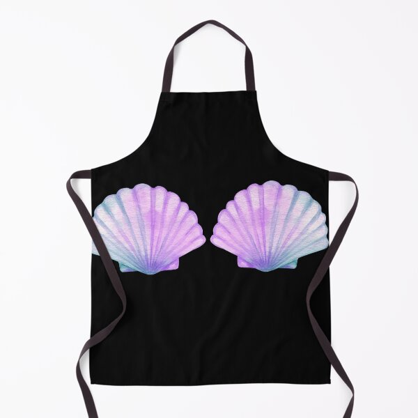 Item preview, MERMAID SHELL BRA SHIRT,SVG designed and sold by MiniLuna.