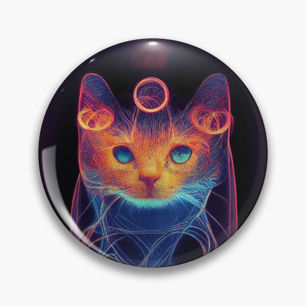Item preview, Large Hadron Collider Cat #3 designed and sold by Åveline Dvorak.