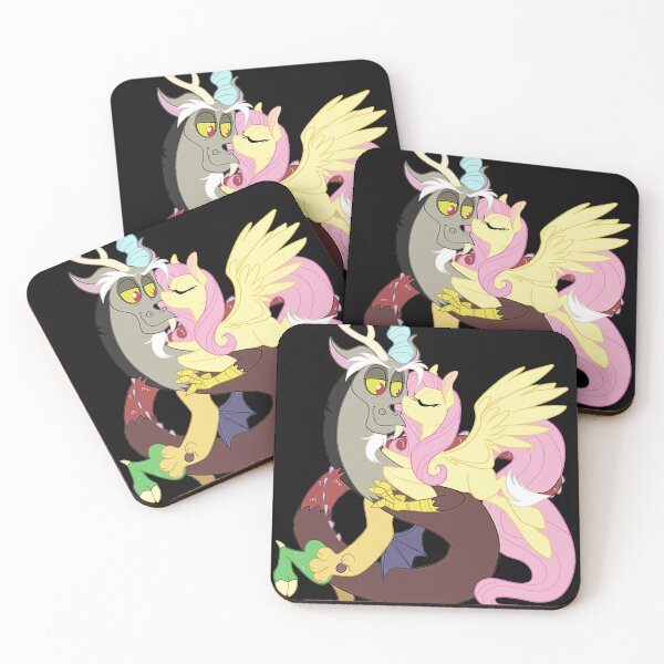 Item preview, Beauty and the Beast - Discord and Fluttershy MLPFIM designed and sold by GuyDelannoy.