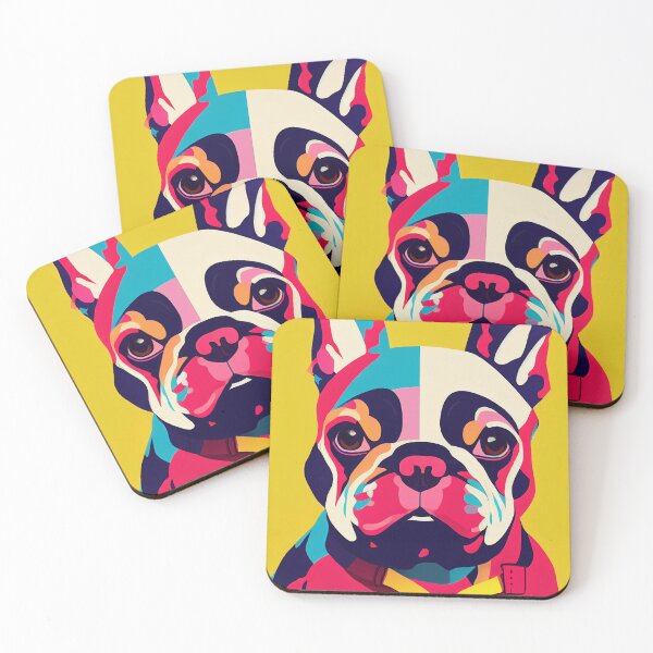 Item preview, French Bulldog In Colorful Popart Design #11 designed and sold by theunknownart.