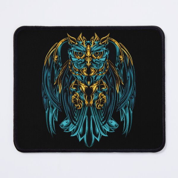 Item preview, robotic owl artwork designed and sold by Falcon X.